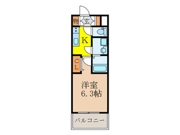 スプランディッド新大阪ＤＵＥの物件間取画像